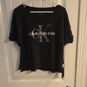 Calvin Klein Black Short Sleeve Tee
